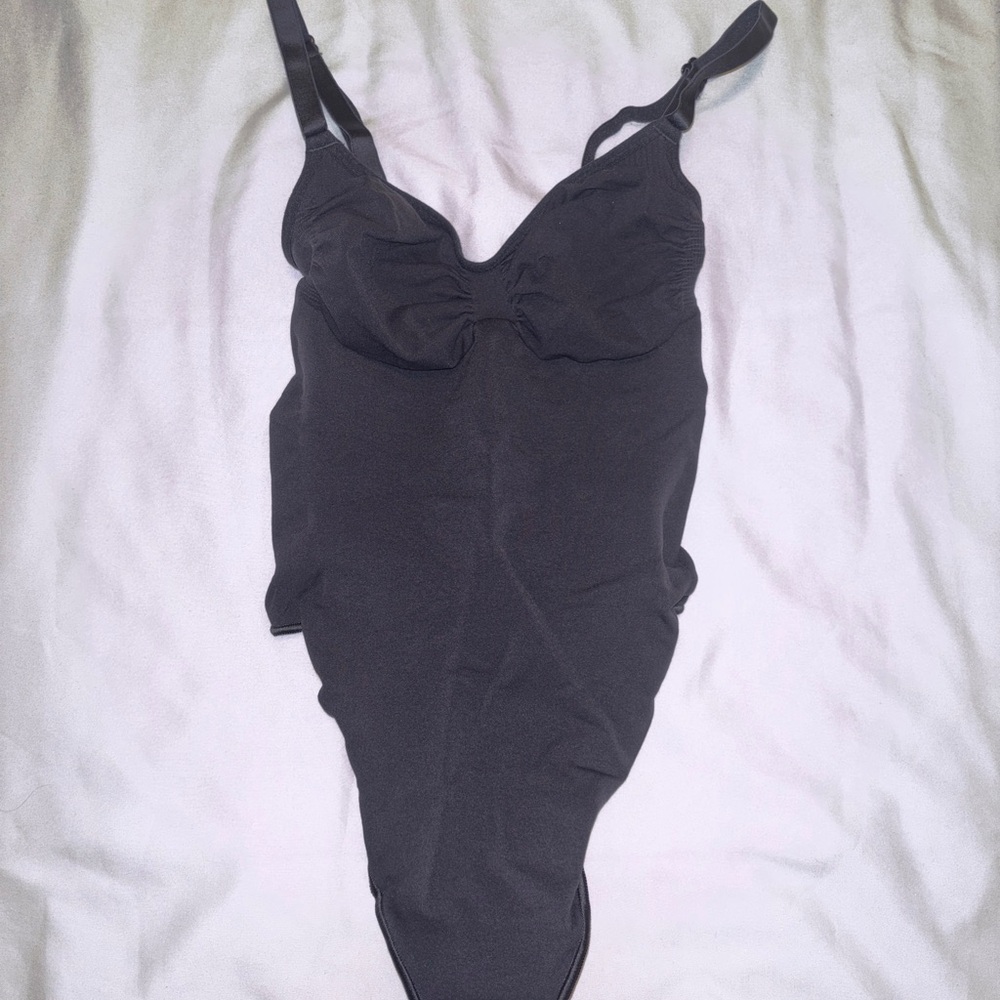 SKIMS Black Bodysuit